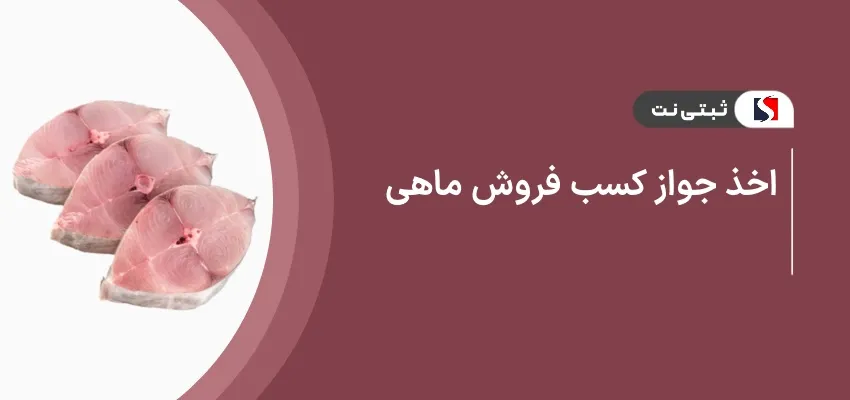 اخذ جواز کسب فروش ماهی